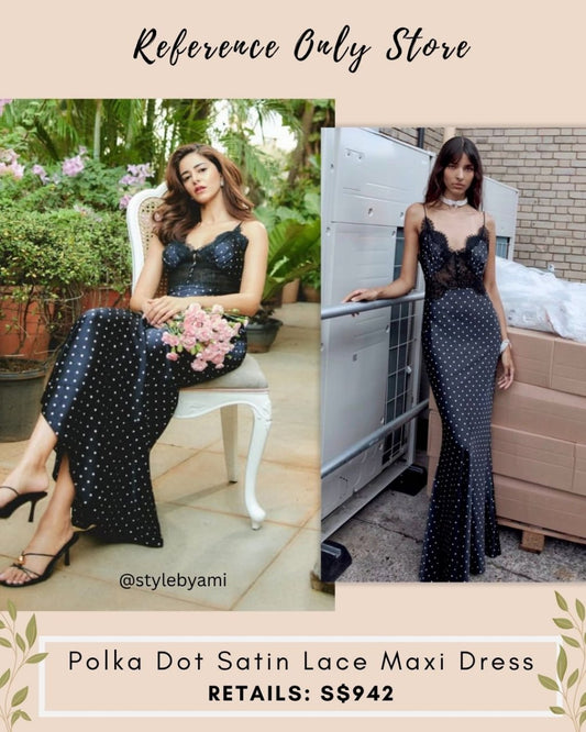 SP Polka dot maxi dress