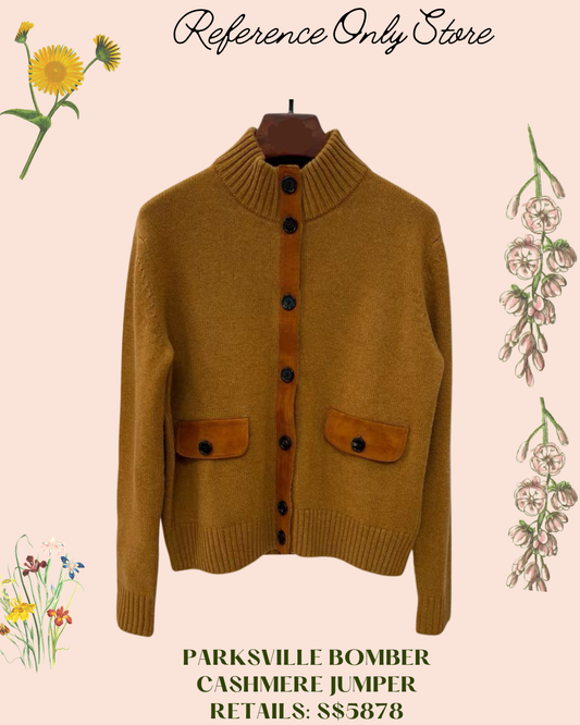 LP Parksville Bomber Cashmere Jumper