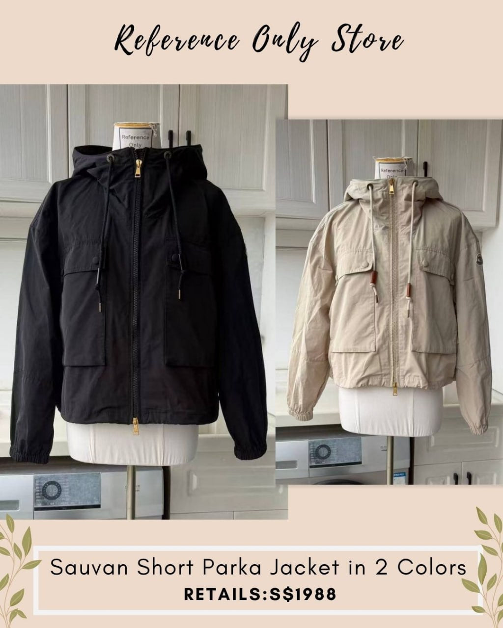 MC Sauvan Parka jacket in 2 colors