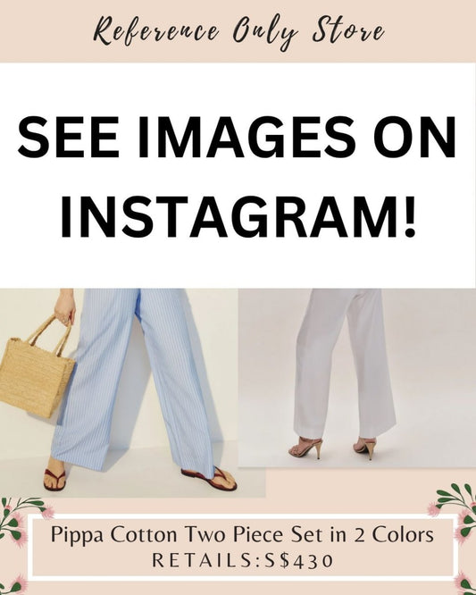 Ref Pippa Cotton Two Piece set in 2 colors