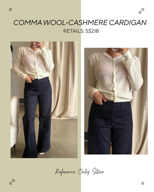 ARZ Comma wool cashmere cardigan
