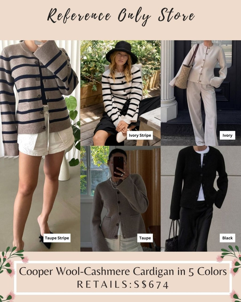 Back in stock! JK Cooper wool cashmere blend cardigan