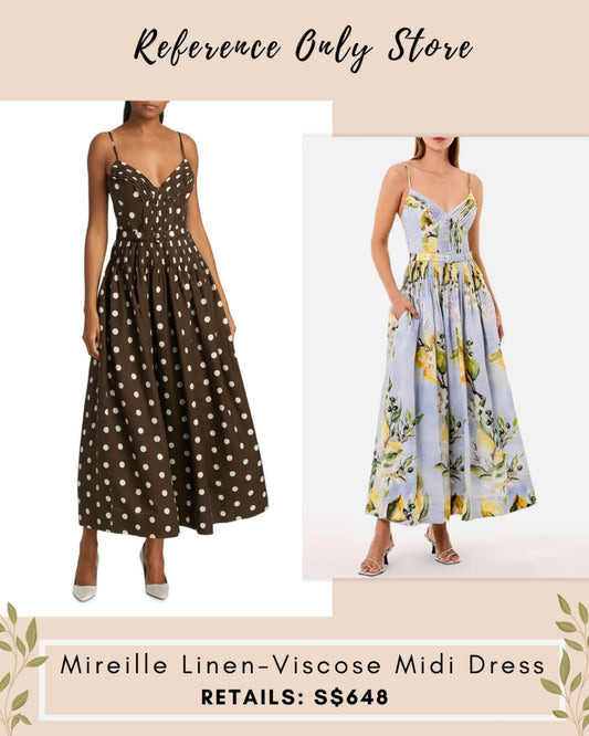 NIC Mireille linen viscose midi dress