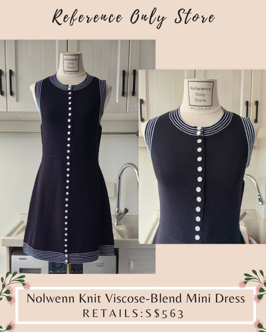 SD Nolwenn knit viscose blend mini dress