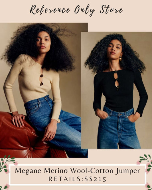 SZ Megane merino wool cotton jumper