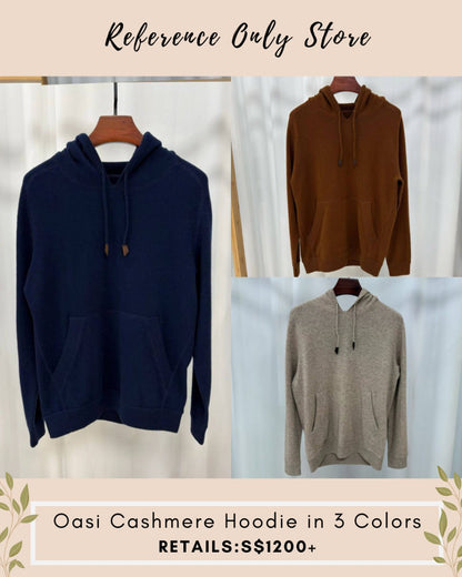ZN Oasi cashmere hoodie in 3 colors