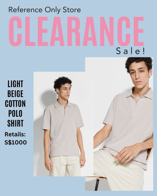 CLEARANCE! ZN Men’s Cotton Polo Shirt