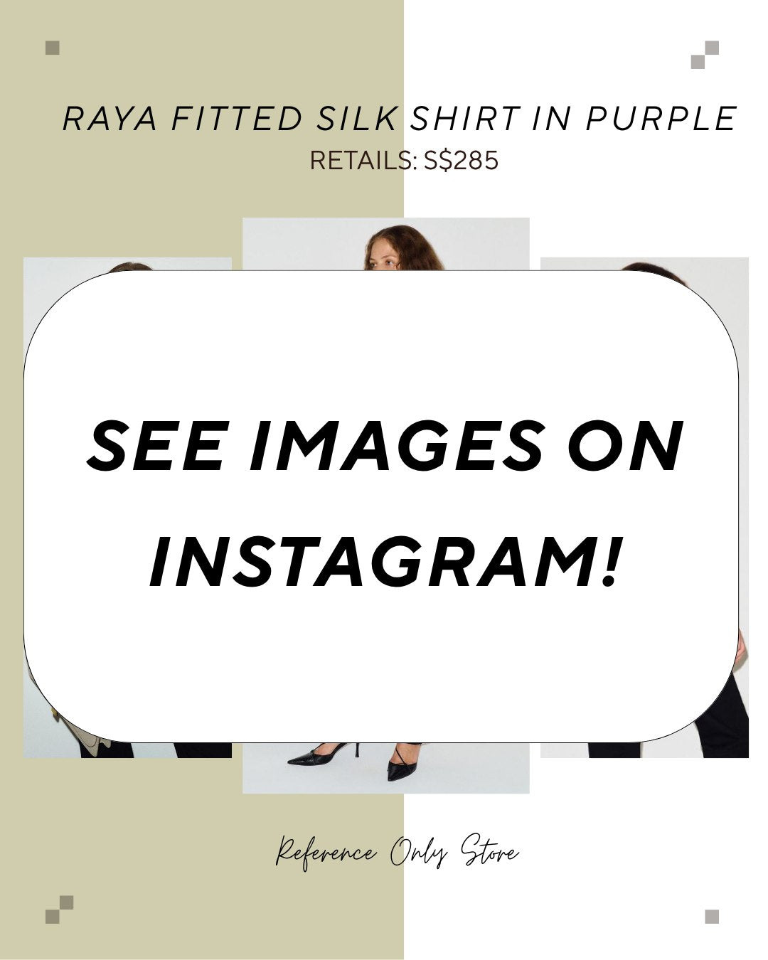 Ref Raya purple fitted silk shirt