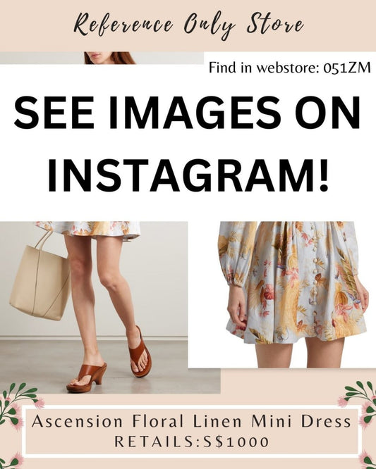 051ZM Ascension floral linen mini dress