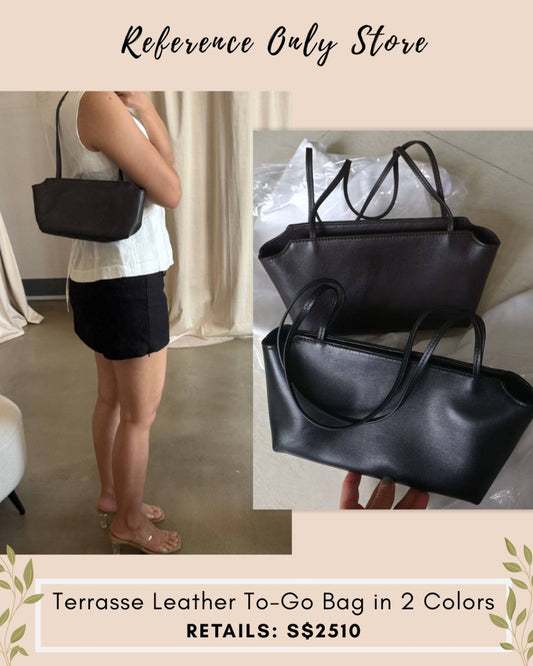 TR Terrasse leather to go bag