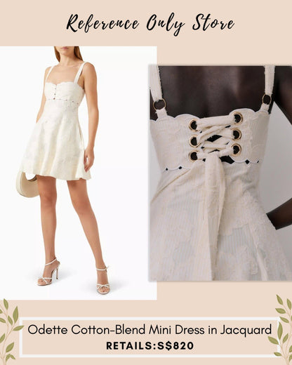CLE odette Cotton blend mini dress