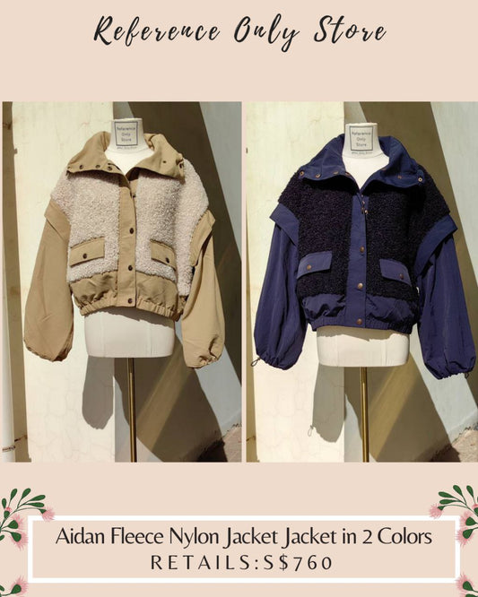 UJ Aidan Fleece Nylon Jacket in 2 colors