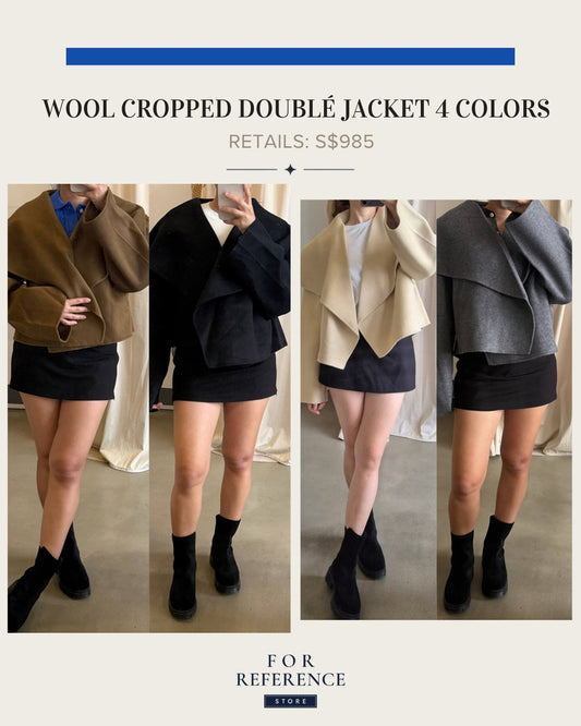 Signature double wool coat in 4 colors