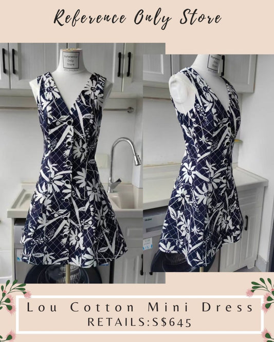 VB Lou cotton mini dress