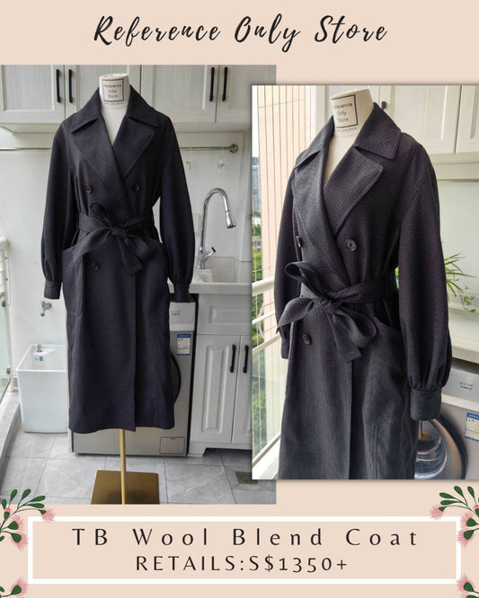 TB Wool Blend Coat