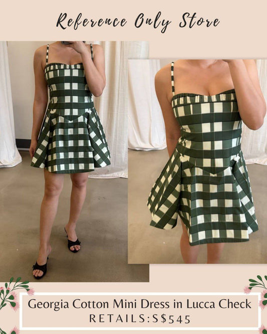 CLE Georgia cotton mini dress