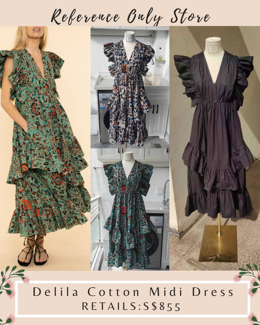 New Color! UJ Delila Cotton Midi Dress