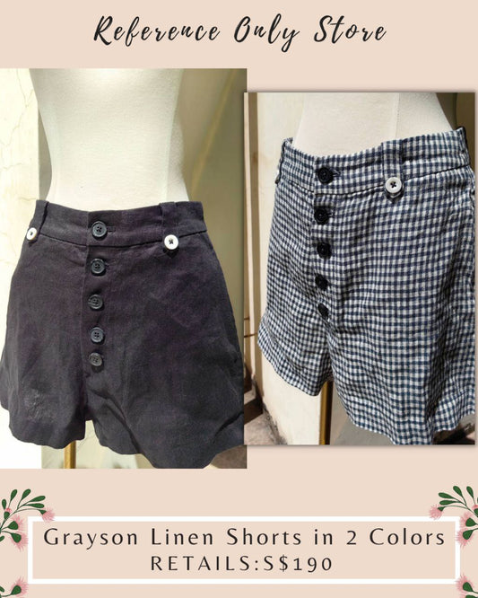 Grayson Linen Shorts