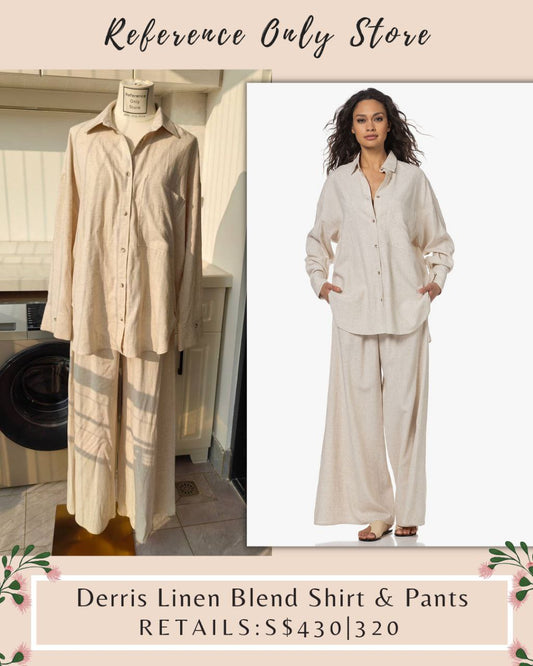BMB Derris Linen Blend Shirt | pants