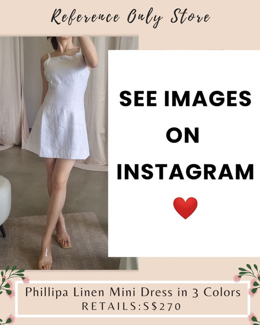 Ref Philippa Linen MIni dress