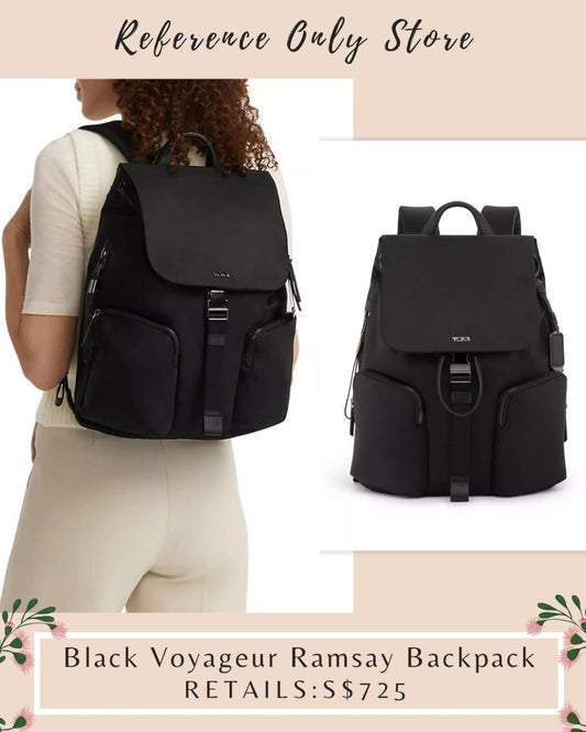 TM Black Voyageur Backpack