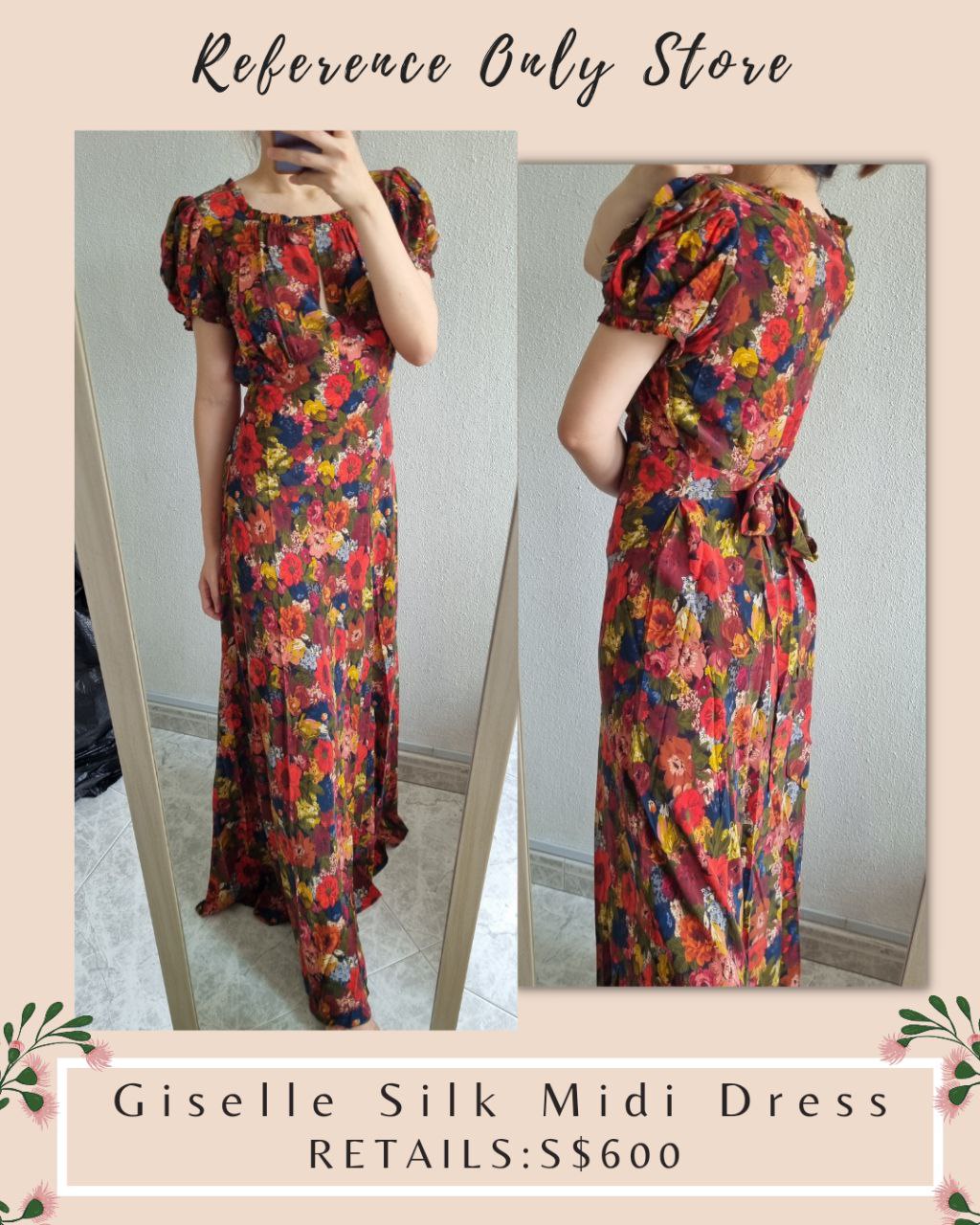 DN Giselle Silk Midi Dress
