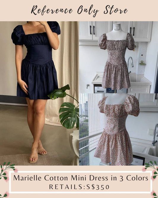 Ref Marielle cotton mini dress