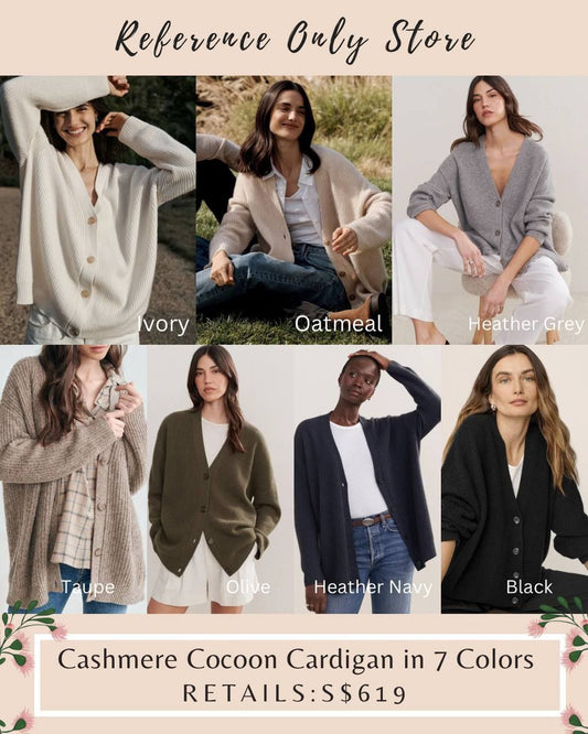 Readystock! JK Cashmere Cocoon cardigan in 7 colors