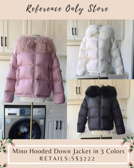 MC Mino Hooded Down Jacket in 3 colors