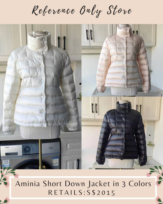 MC Aminia Short down jacket in 3 colors