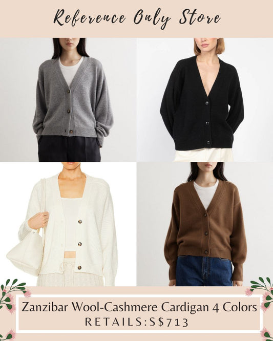 LL Zanzibar Wool Cashmere cardigan