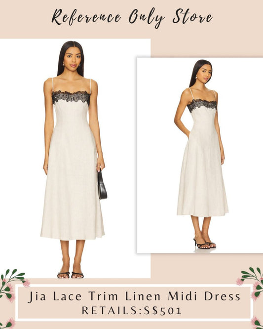 TUL Jia lace midi dress