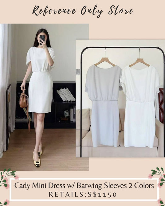EA Cady Mini dress w batwing sleeves