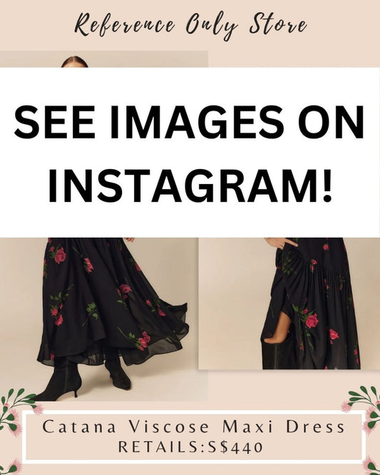 New color! Ref catana maxi dress floral