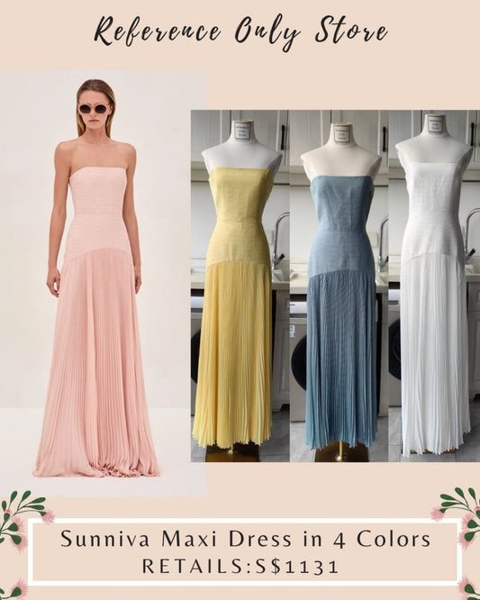 ALX Sunniva maxi dress in 4 colors