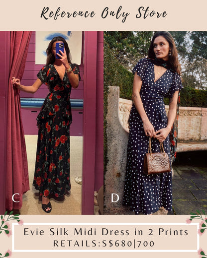 RX May 2025 drop midi , midi dress