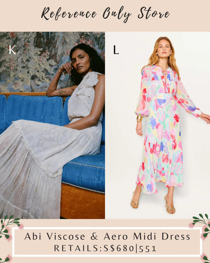 RX May 2025 drop midi , midi dress