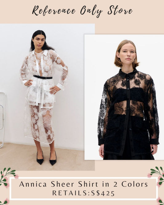 BUP Annica Sheer Shirt in 2 colors