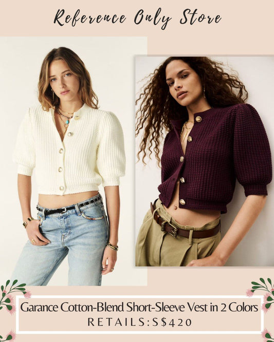 BSH Garance short sleeve knit top in 2 colors