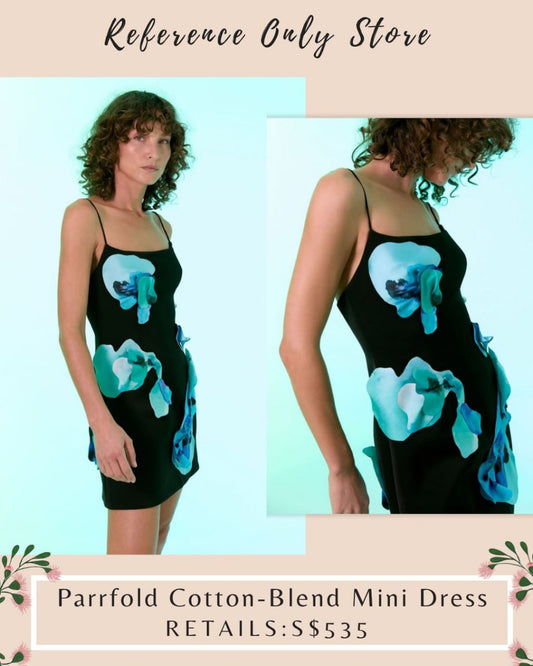 ACL Parrfold cotton blend mini dress