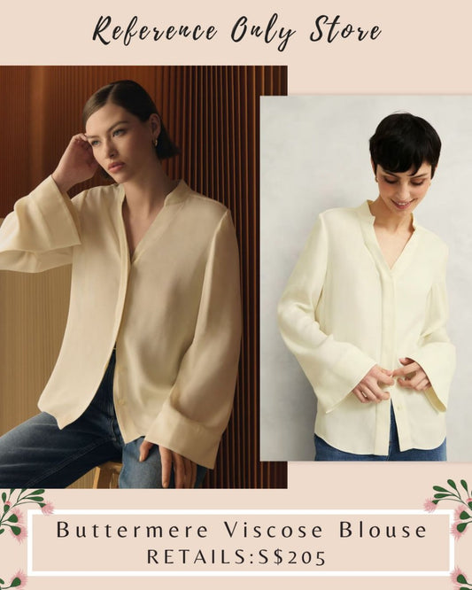 HBS Buttermere viscose blouse top