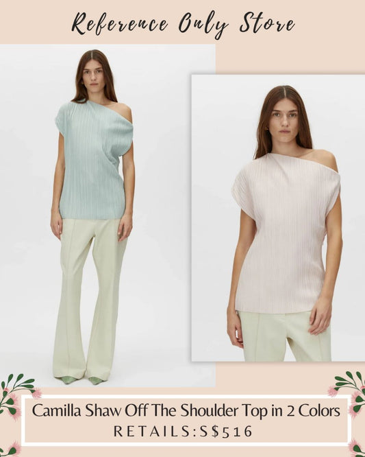 CM Camilla shaw off shoulder top in 2 colors