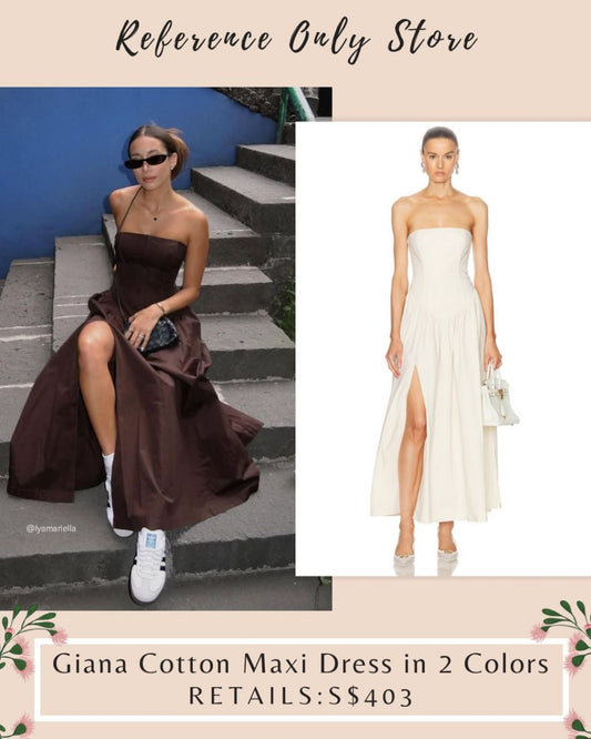 LP Giana cotton maxi dress