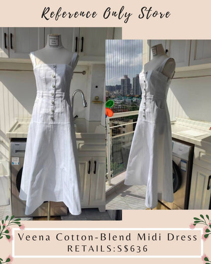 CAS Veena cotton blend midi dress