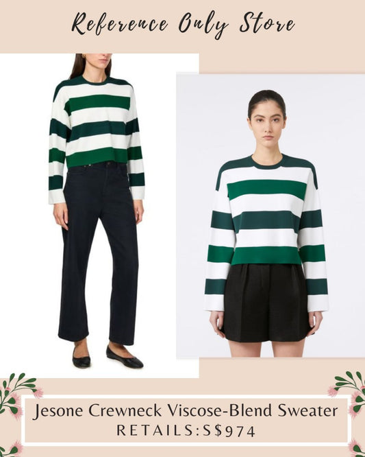 MM Jesome crewneck viscose blend sweater
