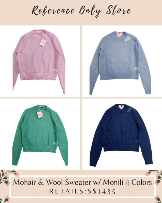 BC Mohair sweater in 4 colors