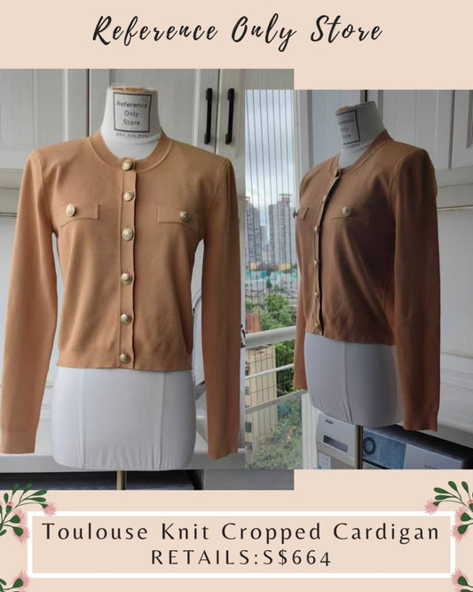 LG Toulouse knit cropped cardigan