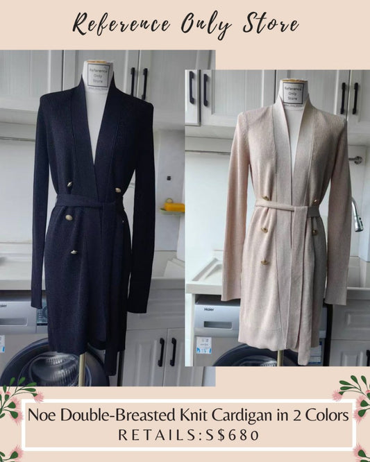 LG Nou Double breasted knit cardigan in 2 colors