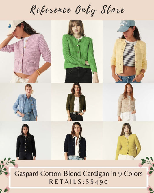 New colors! BSH Gaspard cotton blend cardigan