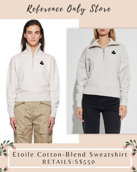 MR Etoile cotton blend sweatshirt